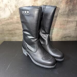 iXS Leather Waterproof Motorcycle Riding Boot Size 7.5